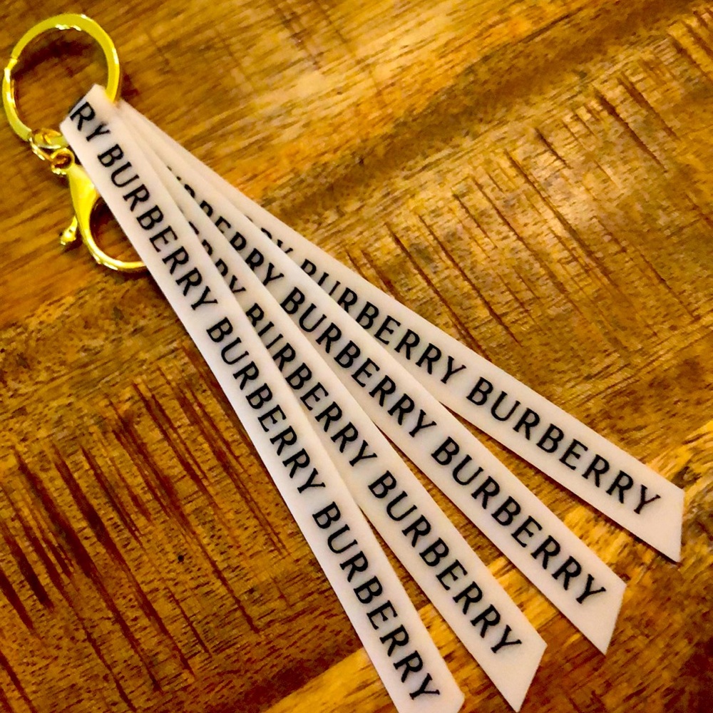 Burberry keychain
